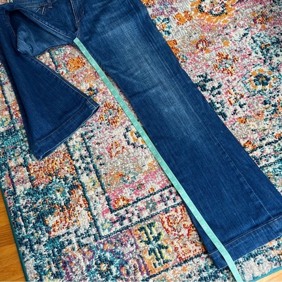 Citizens of Humanity Bootcut Jeans Stretch Low Rise Whiskered USA Made Women 26 - Picture 14 of 14